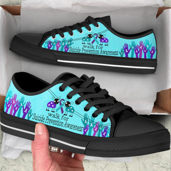 Suicide Prevention Shoes Walk For Low Top Shoes – Best Gift For Men And Women – Sneaker For Walking