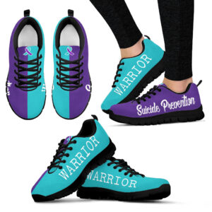Suicide Prevention Shoes Warrior Sneaker Walking…