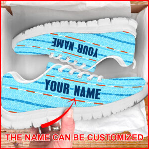 Swimming Pool Personalized Custom Shoes Fashion Sneaker For Men And Women Comfortable Walking Running Lightweight Casual Shoes 1