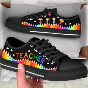 Teacher Abc Low Top Shoes Best Gift For Teacher School Shoes Best Shoes For Him Or Her Sneaker For Walking 2