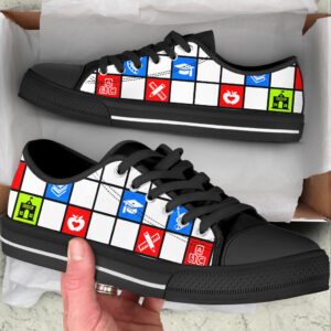 Teacher Shoes Pixel Low Top Shoes Best Gift For Teacher School Shoes Best Shoes For Him Or Her 2