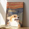 The Woof Dog – Dog Canvas Poster – Dog Wall Art – Gifts For Dog Lovers – Furlidays