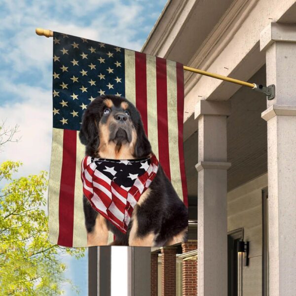 Tibetan Mastiff House Flag – Garden Dog Flag – Dog Owner Gift Ideas