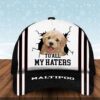 To All My Haters Maltipoo Custom Cap  – Hats For Walking With Pets – Gifts Dog Hats For Relatives