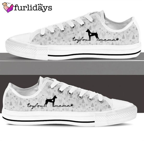 Toy Fox Terrier Low Top – Dog Walking Shoes Men Women – Dog Memorial Gift