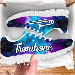 Trombone Shoes Galaxy Music Sneaker Walking Shoes Best Gift For Music Lovers 1