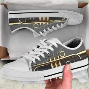 Trumpet Shortcut Low Top Music Shoes Fashionable Low Top Casual Shoes Gift For Adults Malalan 1