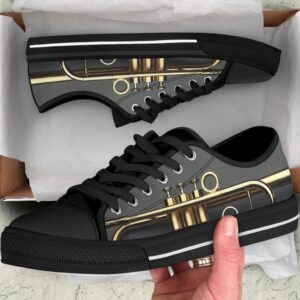 Trumpet Shortcut Low Top Music Shoes Fashionable Low Top Casual Shoes Gift For Adults Malalan 2