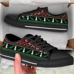 Trumpet Symbol Christmas Low Top Shoes Shoes Best Shoes For Christmas Sneaker For Walking 2