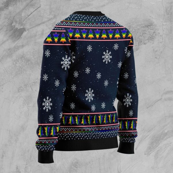 Unicorn Socks Xmas Ugly Christmas Sweater – Funny Family Sweater Gifts – Unisex Crewneck Sweater