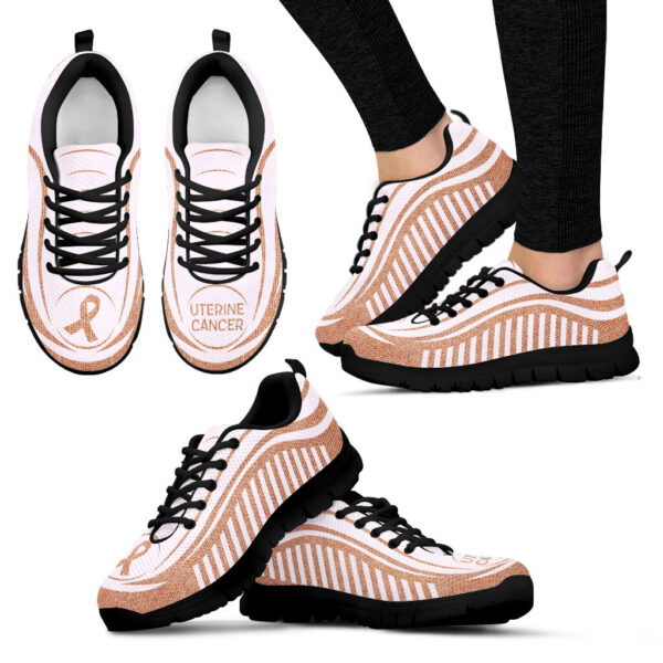 Uterine Cancer Shoes Luminous Bg Sneaker Walking Shoes – Best Gift For Men And Women