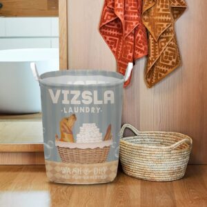 Vizsla Wash And Dry Laundry Basket Laundry Hamper Dog Lovers Gifts for Him or Her Dog Memorial Gift 1