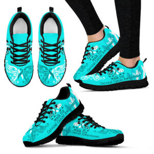 Walk For Cervical Cancer Shoes Awareness Sneaker Walking Shoes Best Gift For Men And Women Malalan 1