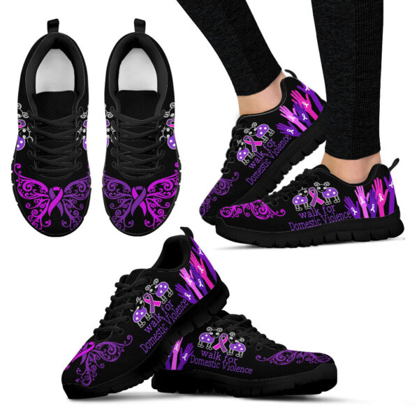 Walk For Domestic Violence Shoes Sneaker Walking Shoes – Best Gift For Men And Women