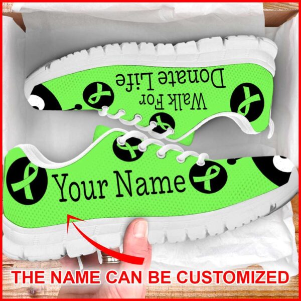 Walk For Donate Life Shoes Lady Bug Sneaker – Personalized Custom – Best Shoes For Men And Women
