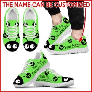 Walk For Donate Life Shoes Lady Bug Sneaker Personalized Custom Best Shoes For Men And Women 2