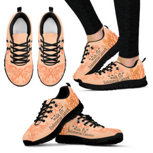 Walk For Endometrial Cancers Shoes Sneaker Walking Shoes Best Gift For Men And Women 1