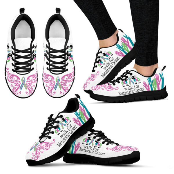 Walk For Metastatic Cancer Shoes Sneaker Walking Shoes – Best Gift For Men And Women