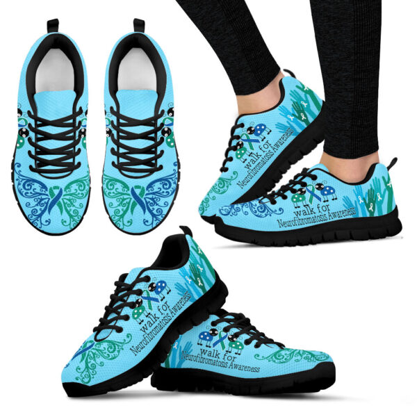 Walk For Neurofibromatosis Shoes Awareness Sneaker Walking Shoes – Best Gift For Men And Women Malalan