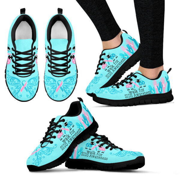 Walk For Sids Awareness Sneaker Fashion Sneaker Comfortable Walking Running Lightweight Casual Shoes