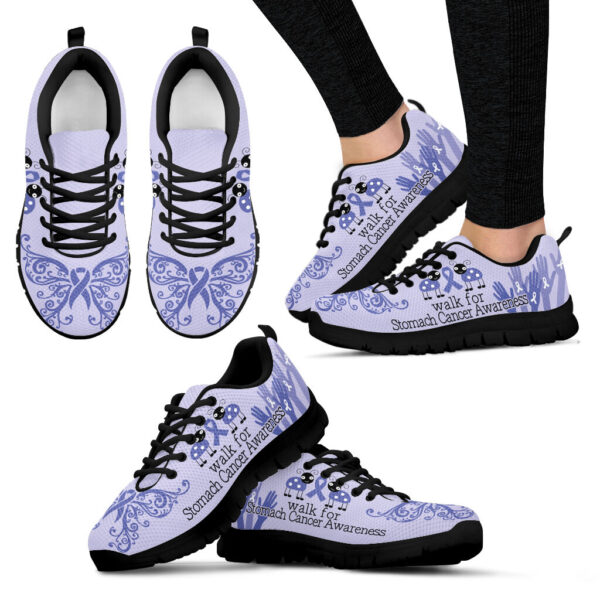 Walk For Stomach Cancer Awareness Shoes Sneaker Fashion Sneaker Comfortable Walking Running Lightweight Casual Shoes