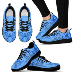 Walk For Transverse Myelitis Shoes Sneaker Walking Shoes – Best Shoes For Men And Women – Cancer Awareness Shoes