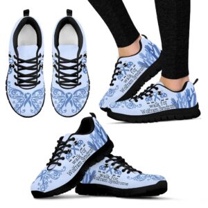 Walk For Wolfram Syndrome Shoes Sneaker Walking Shoes – Best Shoes For Men And Women – Cancer Awareness Shoes
