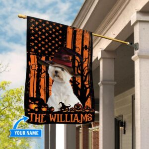 West Highland White Terrier Halloween Personalized Dog Garden Flags Dog Lovers Gifts For Him Or Her Dog Gifts For Owners 2