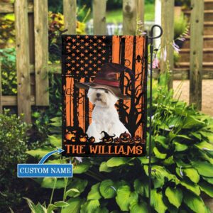 West Highland White Terrier Halloween Personalized Dog Garden Flags Dog Lovers Gifts For Him Or Her Dog Gifts For Owners 3