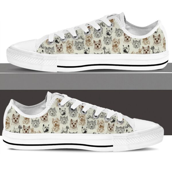 West Highland White Terrier Low Top Shoes – Low Top Sneaker – Sneaker For Dog Walking