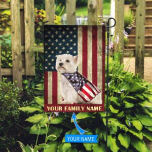 West Highland White Terrier Personalized Flag Personalized Dog Garden Flags Dog Lovers Gifts for Him or Her 3