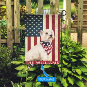 West Highland White Terrier Personalized Garden…