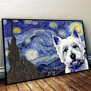 West Highland White Terrier Poster &…