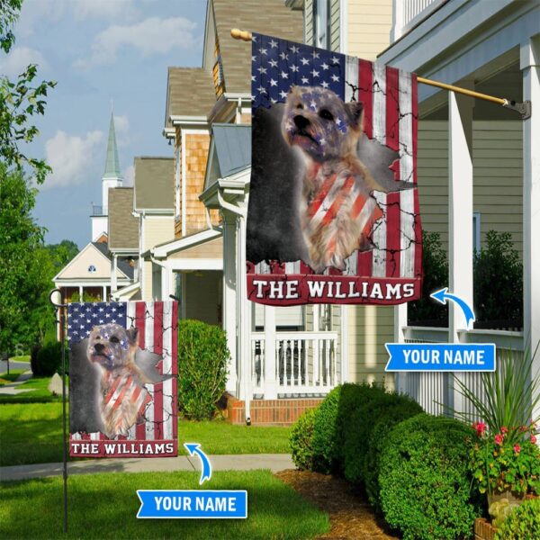 West Highland White Terrier Usa Personalized Flag – Custom Dog Flags – Dog Lovers Gifts for Him or Her