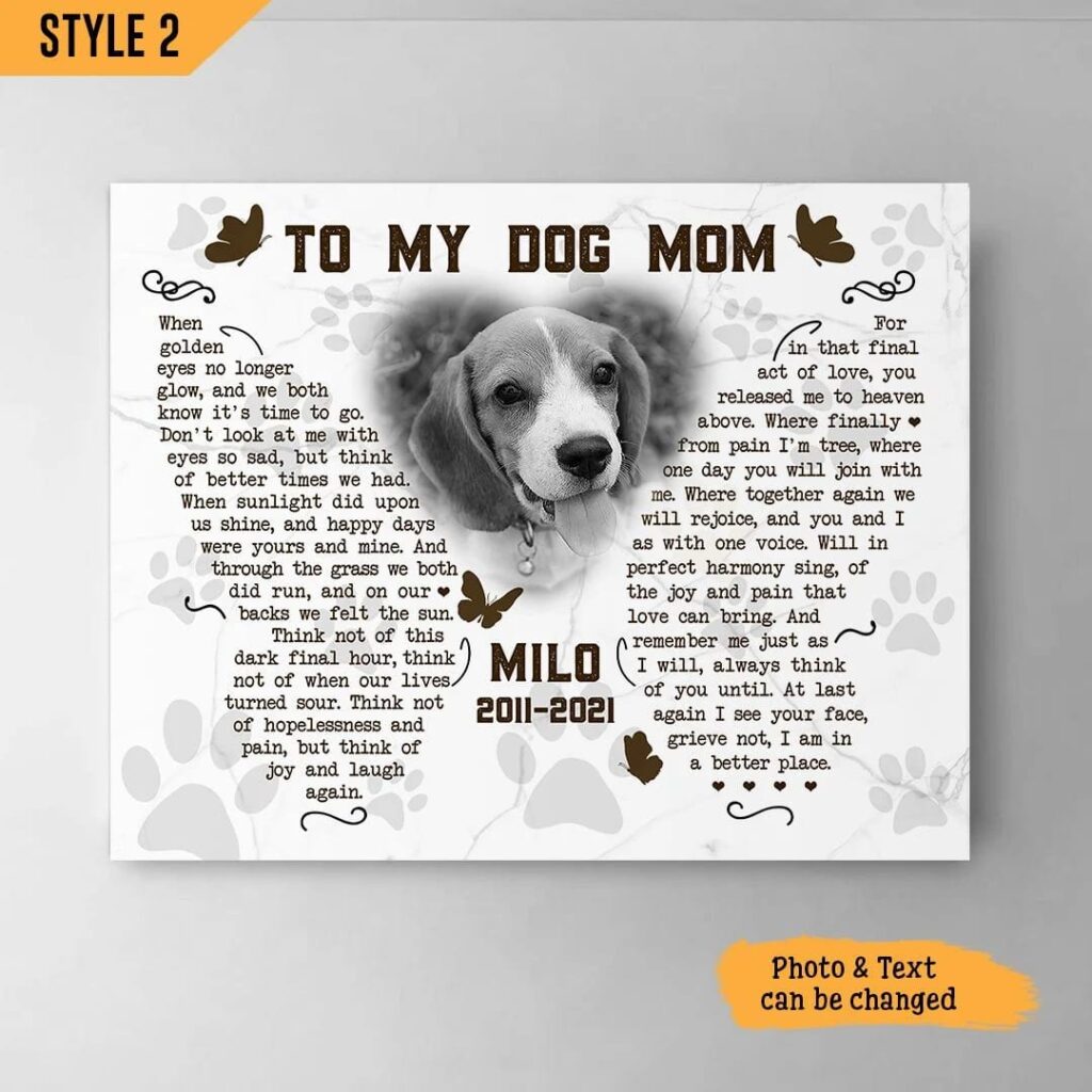 Dog Mom - Happy Mother's Day, dog lover, Mother's Day gift Poster