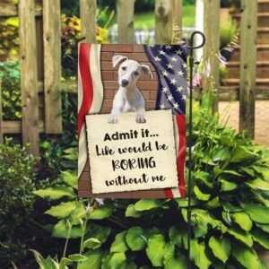 Whippet Garden Flag Garden Dog Flag Dog Owner Gift Ideas 2