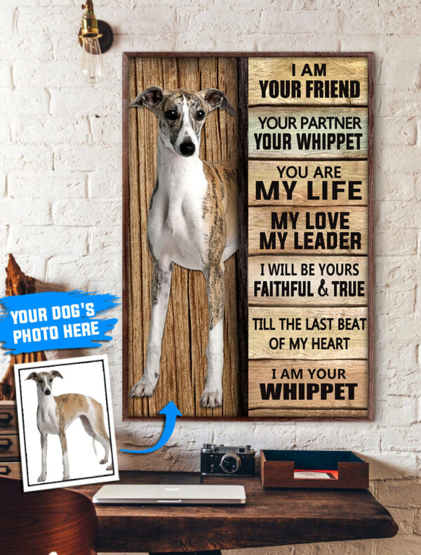 Whippet Personalized Poster & Canvas – Dog Canvas Wall Art – Dog Lovers Gifts For Him Or Her