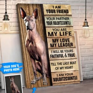 Xoloitzcuintli Personalized Poster Canvas Dog Canvas Wall Art Dog Lovers Gifts For Him Or Her 2