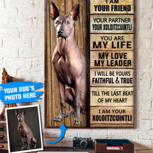 Xoloitzcuintli Personalized Poster Canvas Dog Canvas Wall Art Dog Lovers Gifts For Him Or Her 3