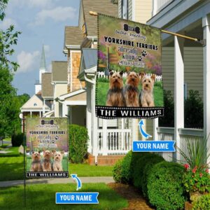 Yorkshire Terrier Don’t Bother Knocking Personalized…