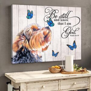 Yorkshire Terrier Matte Canvas – Dog…