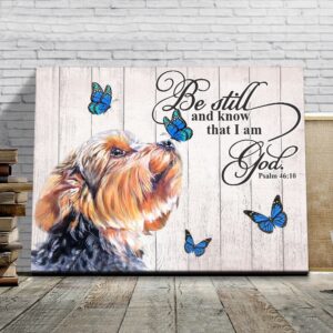 Yorkshire Terrier Matte Canvas Dog Wall Art Prints Canvas Wall Art Decor 5