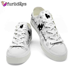 Yorkshire Terrier Paws Pattern Low Top Shoes 3