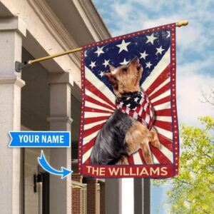 Yorkshire Terrier Personalized Flag Custom Dog Flags Dog Lovers Gifts for Him or Her 2
