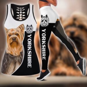 Yorkshire Terrier Sport Combo Leggings And Hollow Tank Top Workout Sets For Women Gift For Dog Lovers 1 hwzcg8