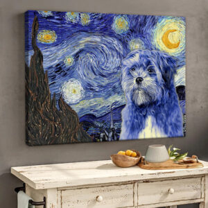 Zuchon Poster Matte Canvas Dog Wall Art Prints Painting On Canvas 2