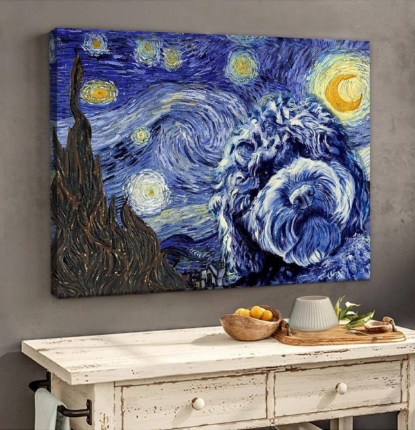 Goldendoodle Poster & Matte Canvas – Dog Wall Art Prints