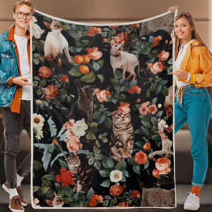 Cat Throw Blanket – Cat And…