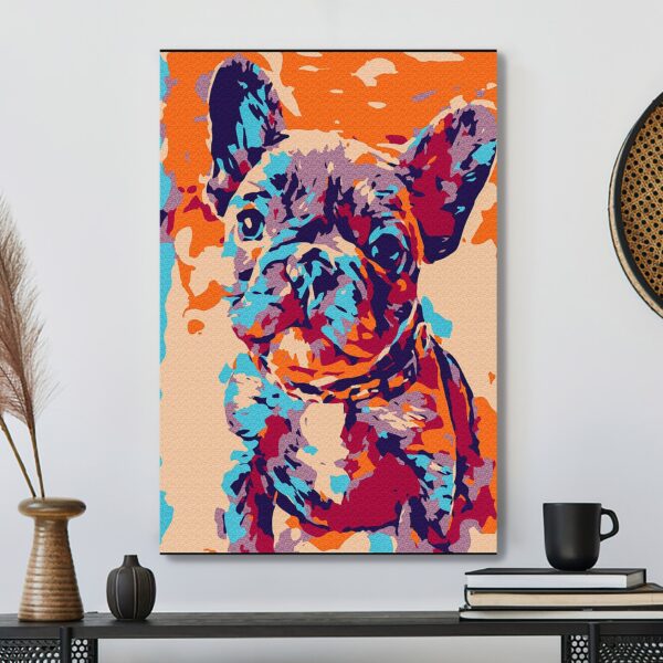 French Bulldog – Dog Pictures – Dog Canvas Poster – Dog Wall Art – Gifts For Dog Lovers – Furlidays
