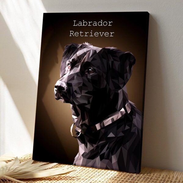 Labrado Retriever Dog – Dog Pictures – Dog Canvas Poster – Dog Wall Art – Gifts For Dog Lovers – Furlidays